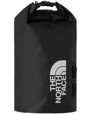 The North Face Black And White Polyester Handbag