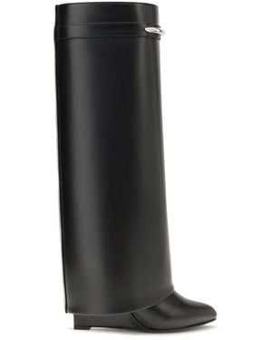 Givenchy Black Calf Leather Bos Taurus Ankle Boots