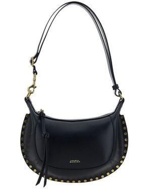 Isabel Marant Oskan Moon Shoulder Bag - Black