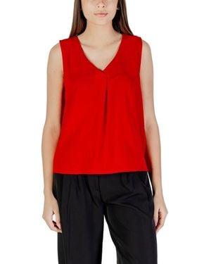 ONLY Recycled Polyester Tank Top - Red
