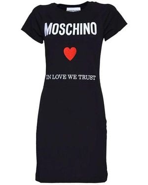 Moschino Love We Trust Mini Dress - Blue