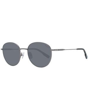 Hackett Grey Metal Sunglasses