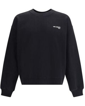 Axel Arigato Cotton Sweatshirt With Logo - Blue