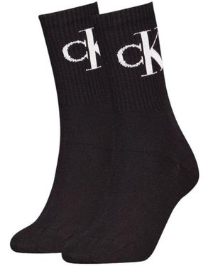 Calvin Klein Black Cotton Sock