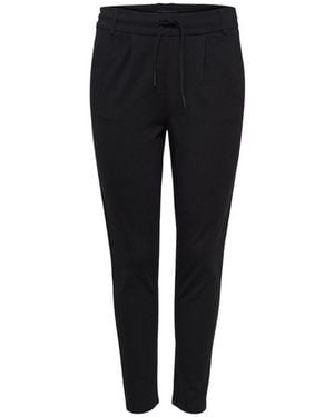 ONLY Black Viscose Casual Trousers