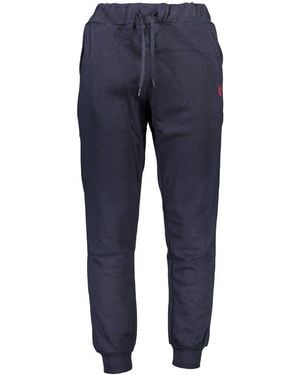 Gianmarco Venturi Blue Polyester Men's Track Pant