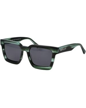 Replay Acetate Sunglasses - Black