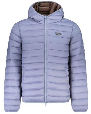 Armata Di Mare Blue Polyamide Men's Jacket