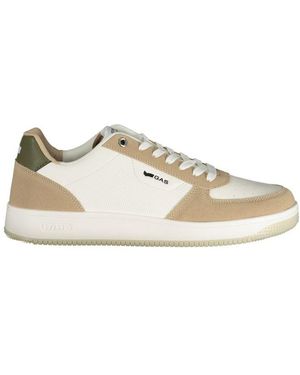 Gas Bianco Polyurethane Men Trainer - Metallic