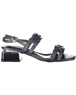 Laura Biagiotti Blue Polyurethane 's Sandal