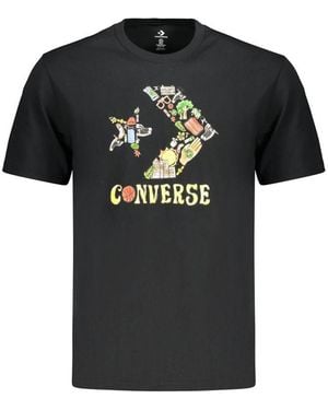 Converse Black Cotton Men's T