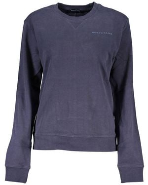 North Sails Blu Cotton S Sweatshirt - Blue
