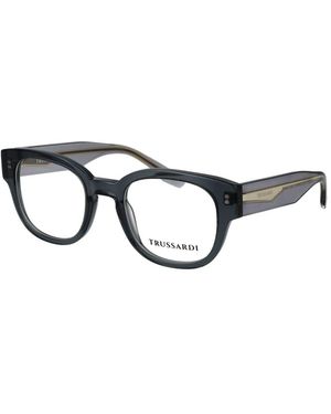 Trussardi Gray Acetate Glasses (frames) - Blue