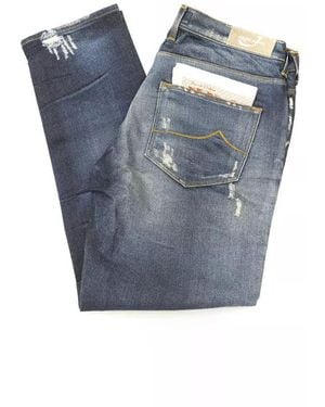 Jacob Cohen Comfort Distressed Jeans J688 Model - Blue