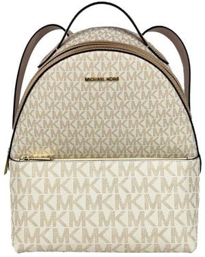 Michael Kors Sheila Medium Pvc Backpack Bookbag - Black