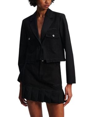 KARL LAGERFELD Black Polyester Blazer