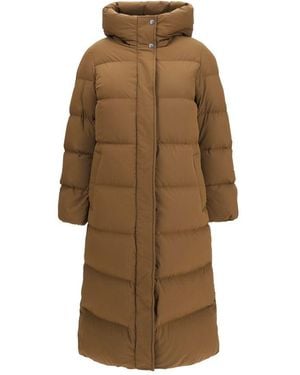 Woolrich Polyamide Full-Length Jacket - Brown