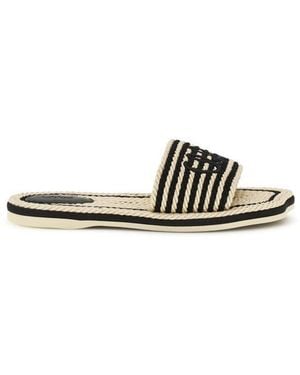 Chloé Multicolour Lamb Ovis Aries Aries Flat Sandals - White
