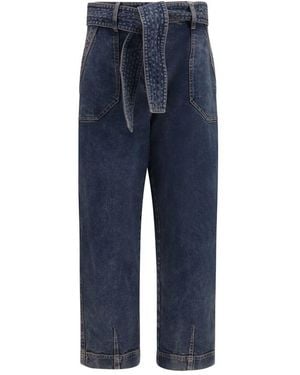 Giorgio Armani Blue Cotton Jeans Denim