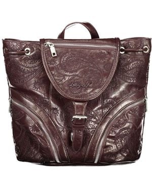 Desigual Brown Polyurethane 's Backpack