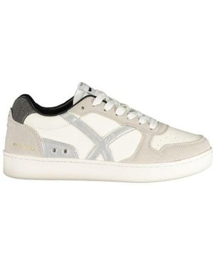 Gas White Polyurethane Sneaker