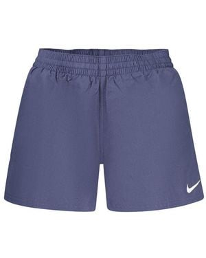 Nike Blue Polyester Men Swim Short