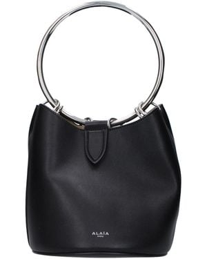 Alaïa Black Leather Handbag