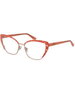 Guess Orange Metal Glasses (frames) - Red