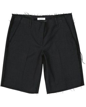 Dondup Virgin Wool Shorts - Black