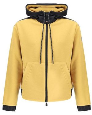 Moncler Hooded Sweatshirt - Yellow