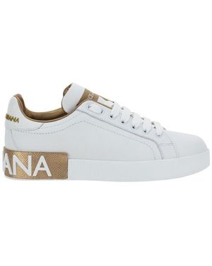 Dolce & Gabbana Portofino Sneakers - White