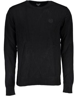 Gianmarco Venturi Black Viscose Men's Jumper