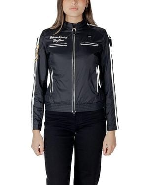 Blauer Polyamide Jackets & Coat - Blue
