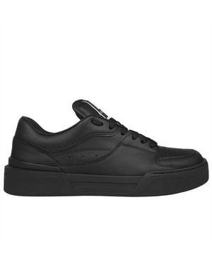 Dolce & Gabbana Leather Trainers - Black