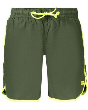 Norway 1963 Green Polyamide Men's Shorts