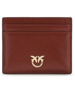 Pinko Multicolor Calf Leather Bos Taurus Wallet - Purple