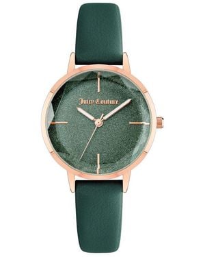 Juicy Couture Rose Gold Watch - Green
