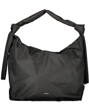 Calvin Klein Black Polyester 's Shoulder Bag