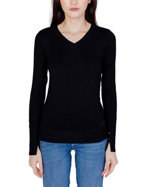 Guess Black Cotton Sweatshirt
