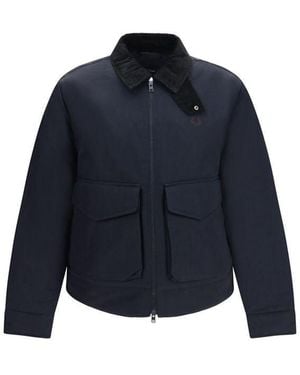 Fred Perry Blue Recycled Polyamide Full