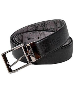Alviero Martini 1A Classe Black Leather Regular Belt