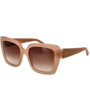 Guess Beige Sunglasses - Brown
