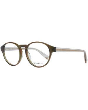 Nina Ricci Plastic Glasses (Frames) - Metallic