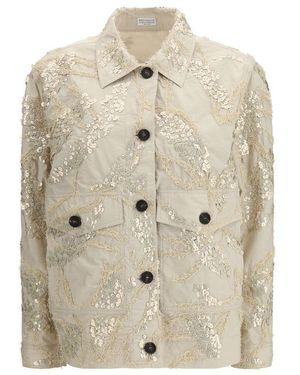 Brunello Cucinelli Beige Cotton Full - Natural