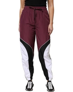 Dolce & Gabbana Sweatwomen's Jogger Trousers - Red