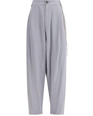 DARKPARK Chain Adorned Phebe Trousers - Grey