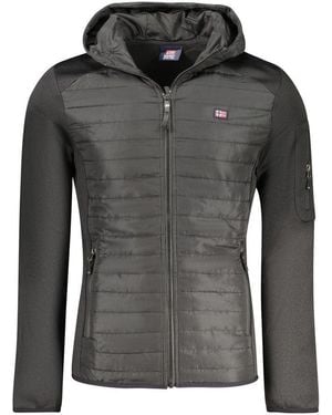 Norway 1963 Blu Polyester Men's Vest - Grey