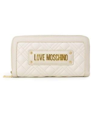 Love Moschino Polyethylene Wallet - White