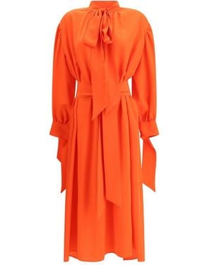 Sa Su Phi Susanna Long Dress - Orange