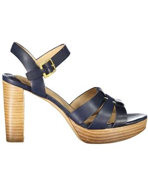 Ralph Lauren Blue Leather Sandal